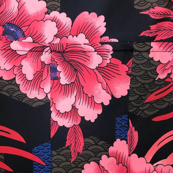 Karen Millen Satin Mandarin Bodycon Dress Size 6 - Picture 4 of 5